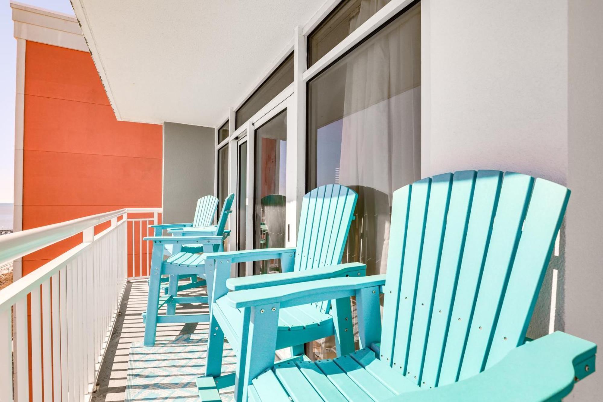 Oceanfront Condo With Huge Balcony Walk To Skywheel Myrtle Beach Exterior foto