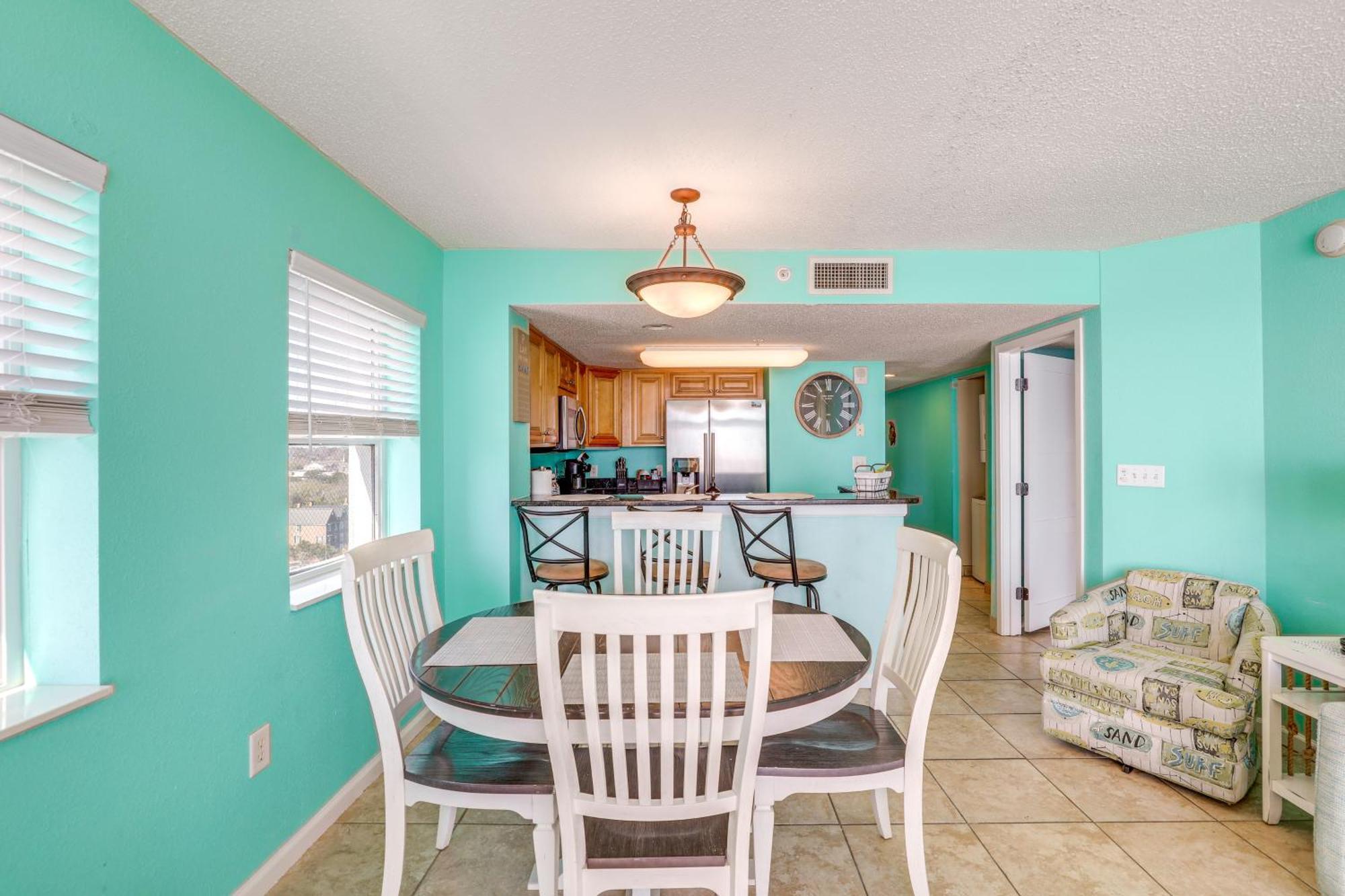 Oceanfront Condo With Huge Balcony Walk To Skywheel Myrtle Beach Exterior foto
